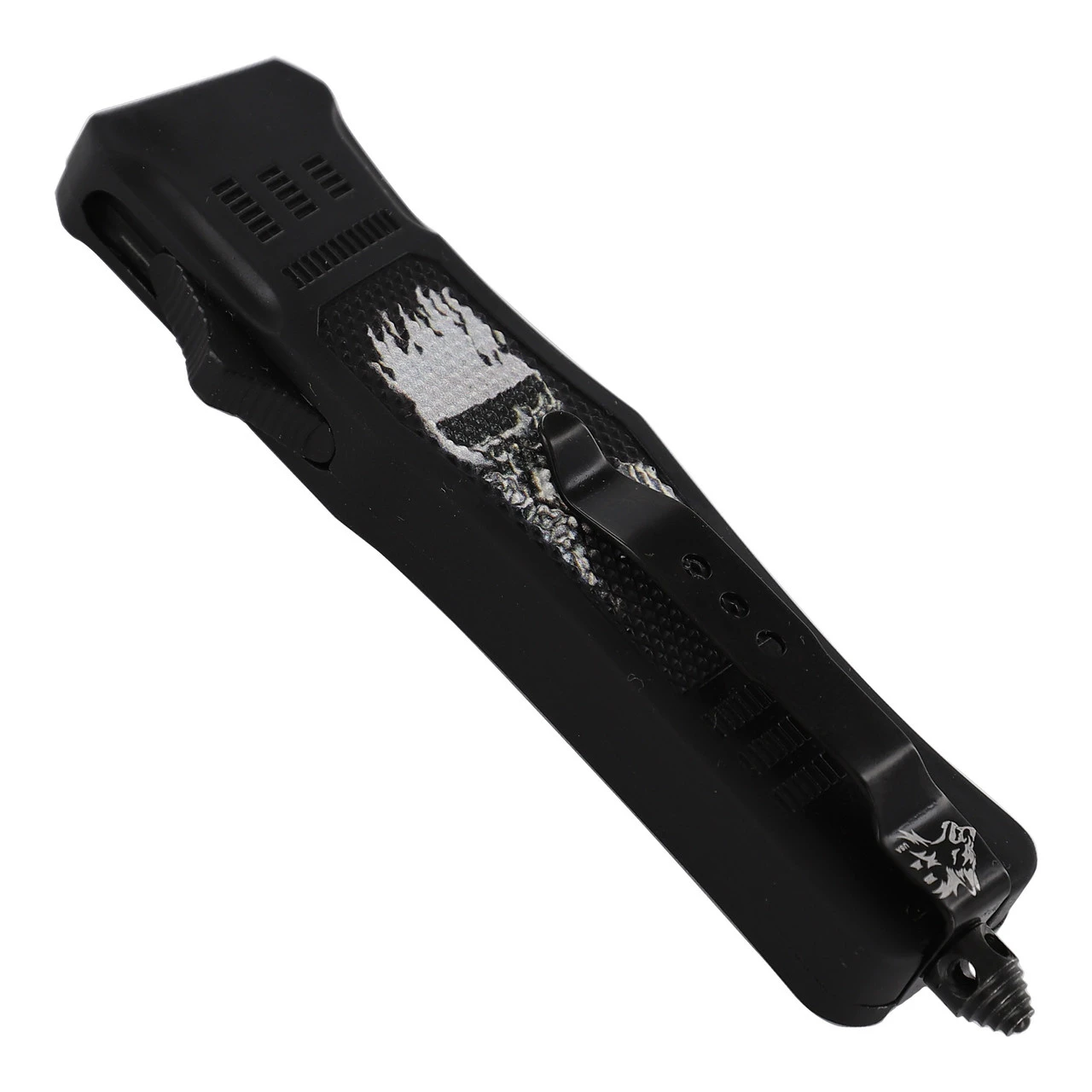 When Love Met Destruction Compact Automatic Dual Action Out The Front Knife - Image 3