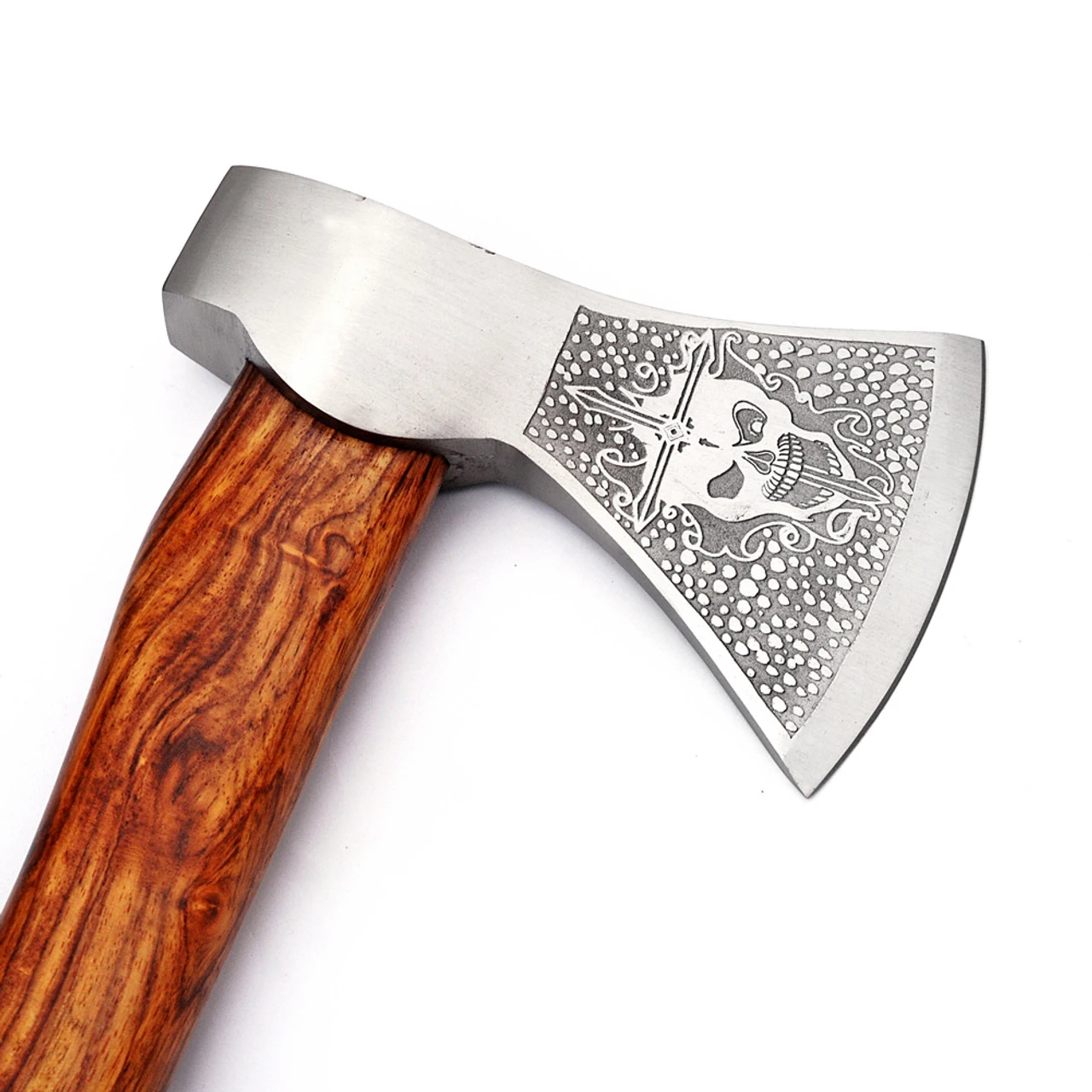 Immoral Skull And Cross Outdoor Hammer Head Axe - Image 3