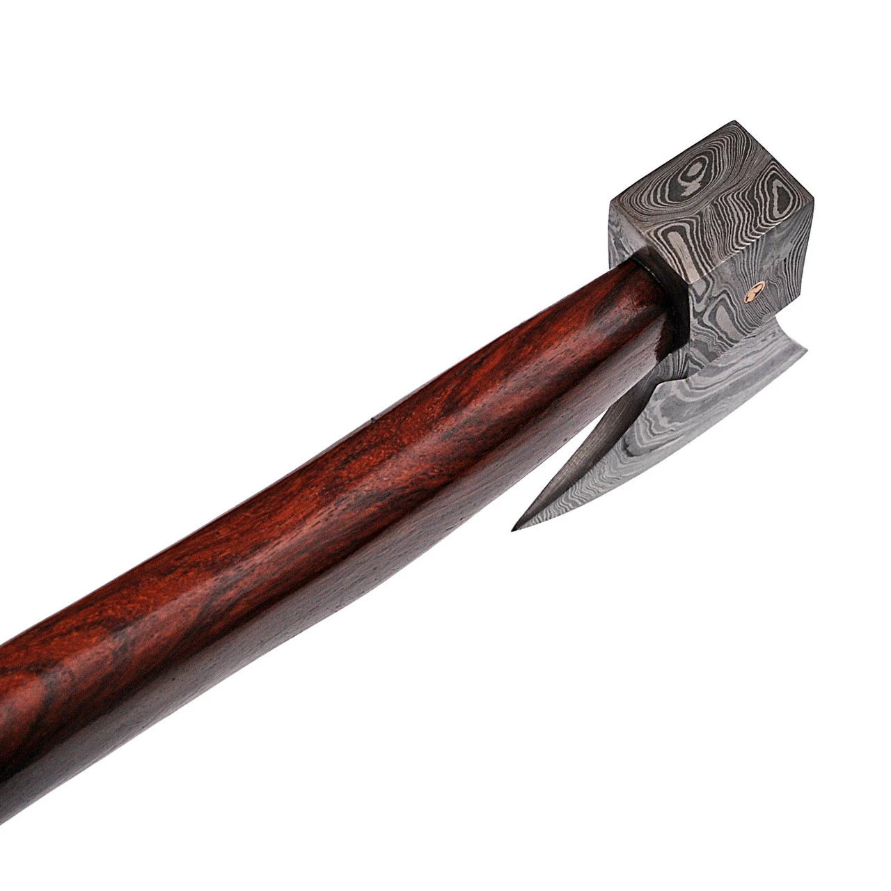 Icelander’s Saga Functional Exceptional Quality Damascus Steel Outdoor Axe - Image 2