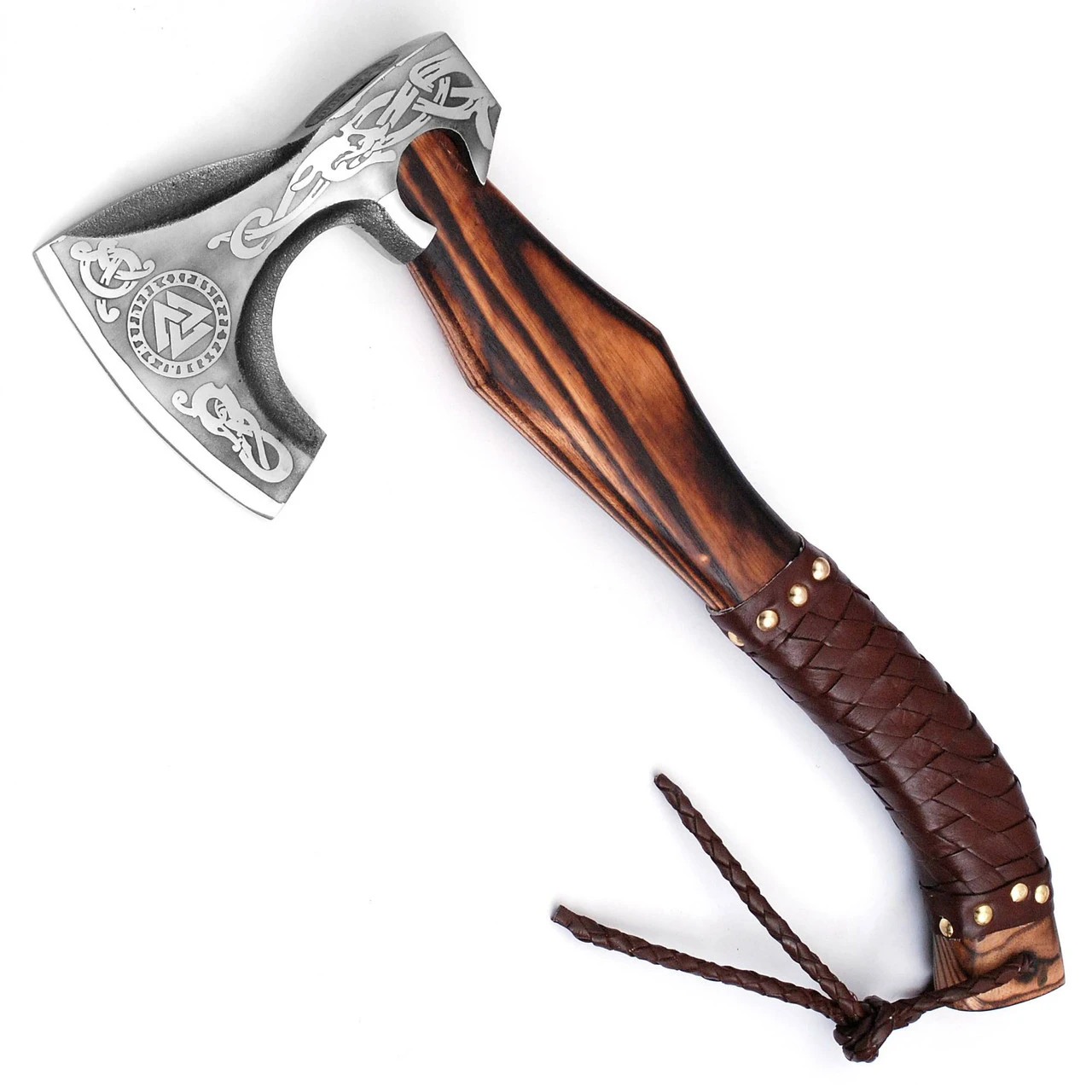 Norse King Functional Medieval Viking Bearded Axe - Image 4