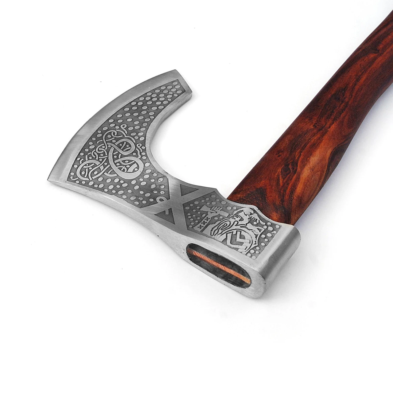 Call To Battle Carbon Steel Medieval Viking Bearded Axe - Image 4