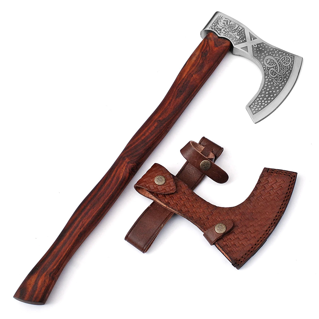 Call To Battle Carbon Steel Medieval Viking Bearded Axe - Image 5