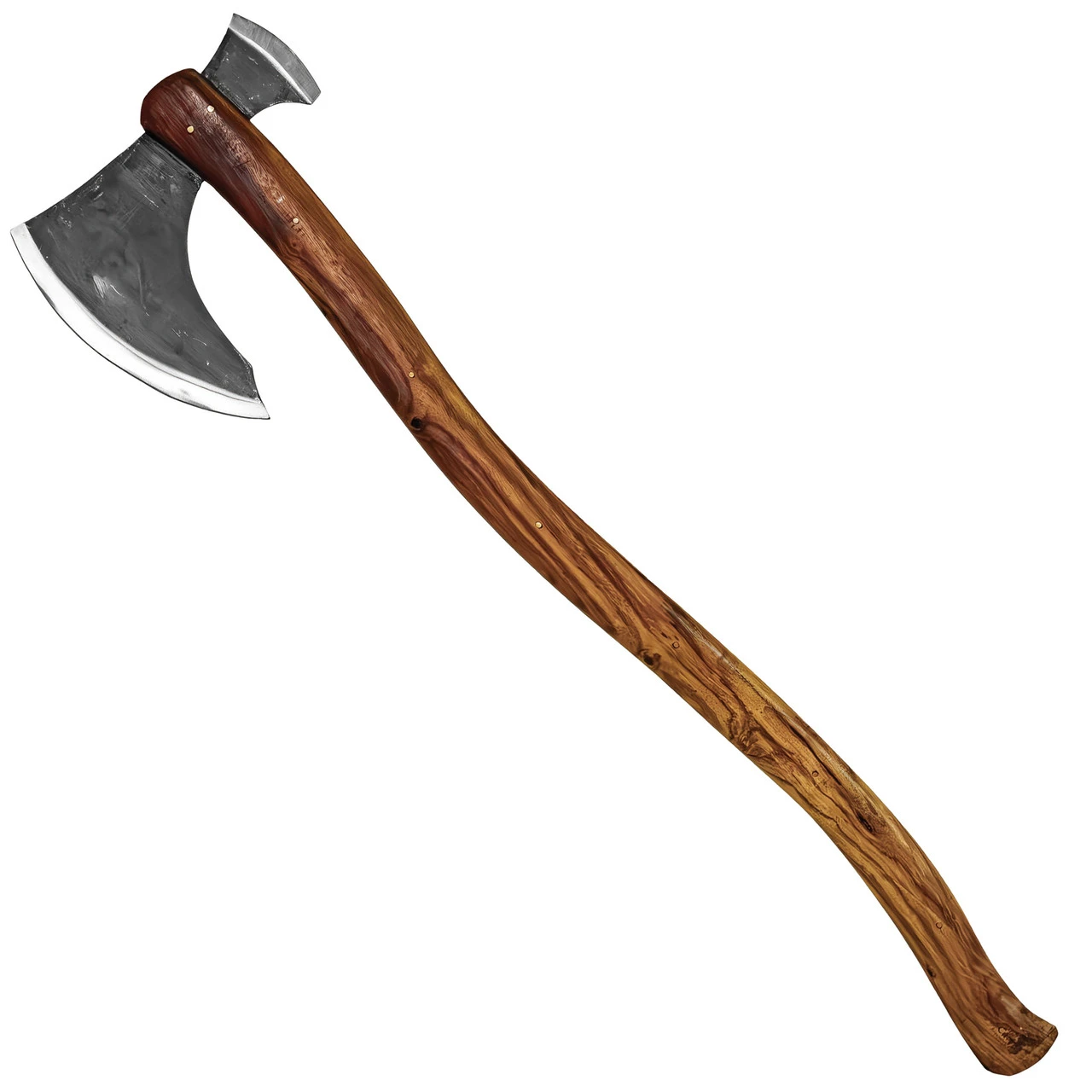 Woodsman Handmade Outdoor Camping Functional Double Bitted Bearded Axe