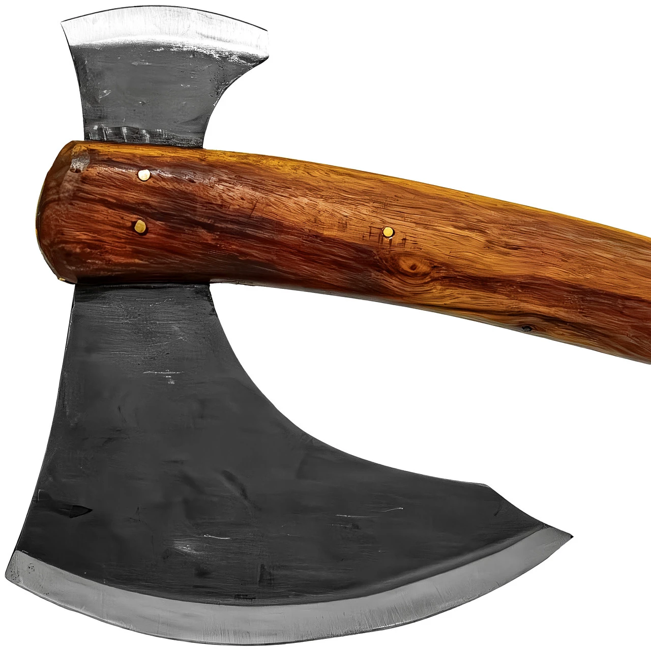 Woodsman Handmade Outdoor Camping Functional Double Bitted Bearded Axe - Image 2