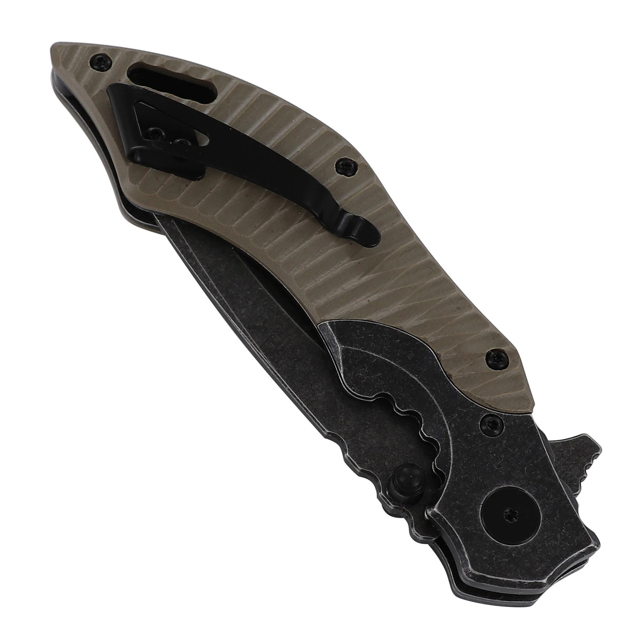 KILL KNIVES⢠Bad Company Ball Bearing Spring Assisted Tanto Blade Pocket Knife - Image 3