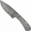 Forged Feather Build Your Own DIY Unique Pattern Damascus Steel Hunting Skinner Knife Blade And Tang