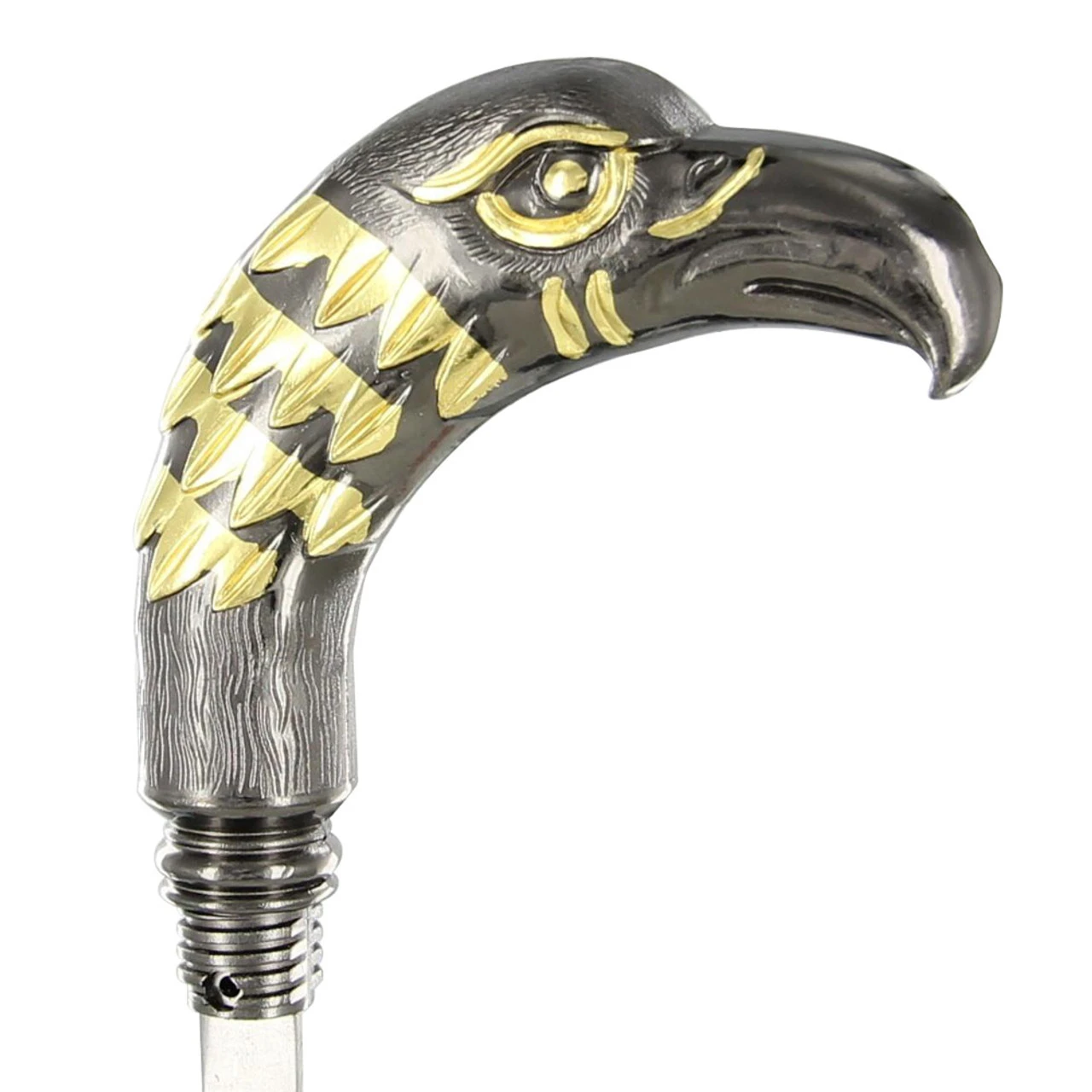 Majestic Golden Eagle Sword Cane - Image 3