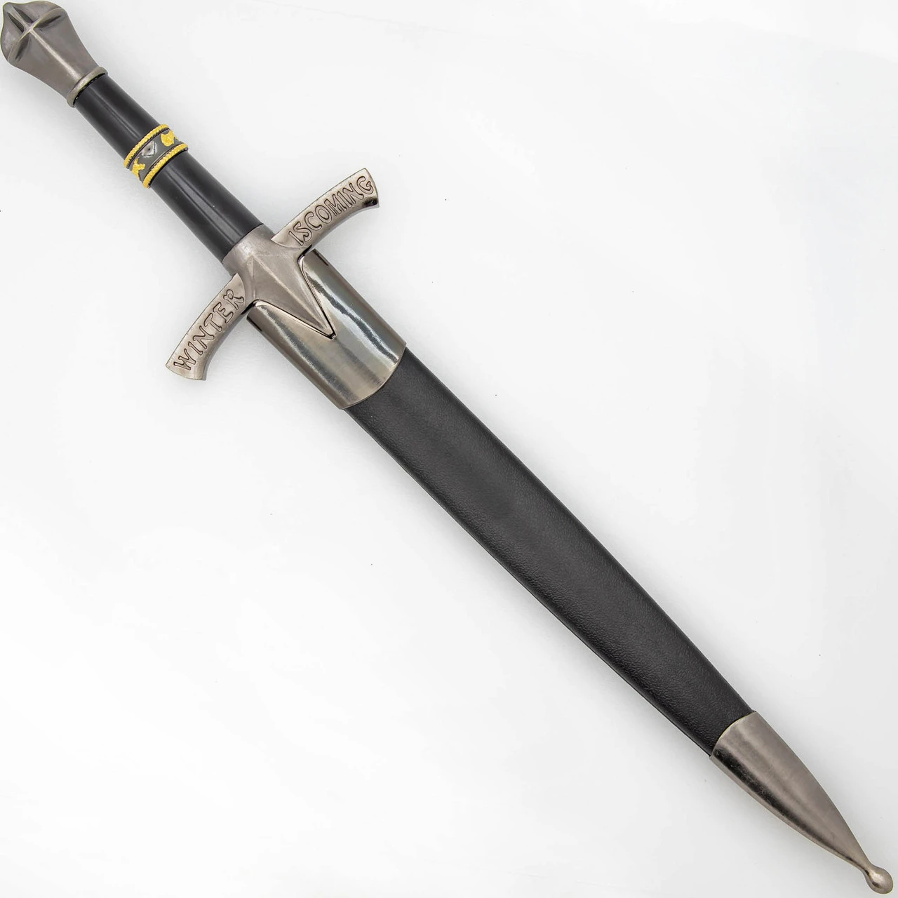 Chill Approaching Medieval Dagger Historical Reenactment Knightly Cosplay Costume Knife W/ Hard Scabbard - Image 2