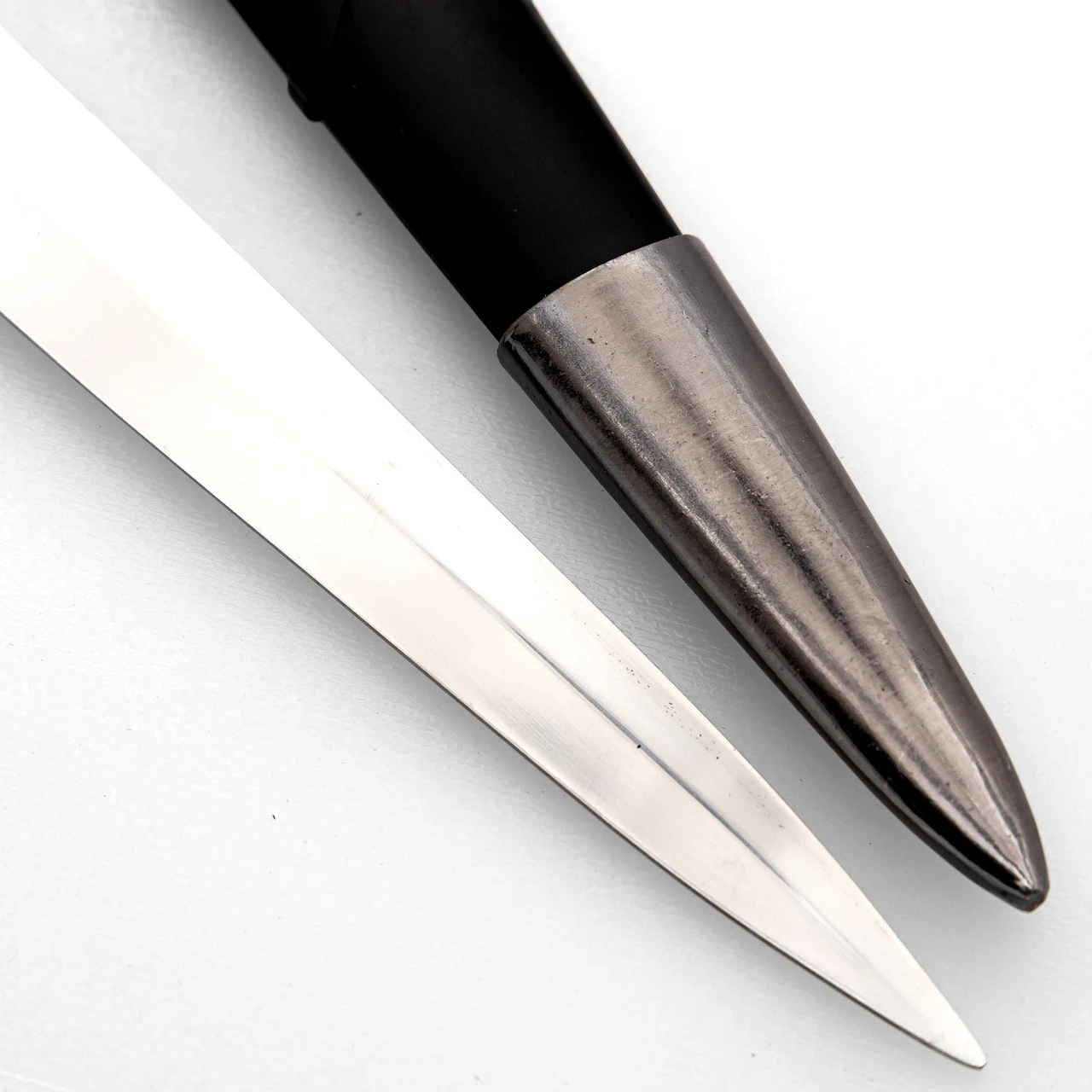 Trespass On Sky Medieval Arming Dagger Knightly Costume Cosplay Historical Reenactment Knife W/ Hard Scabbard - Image 4