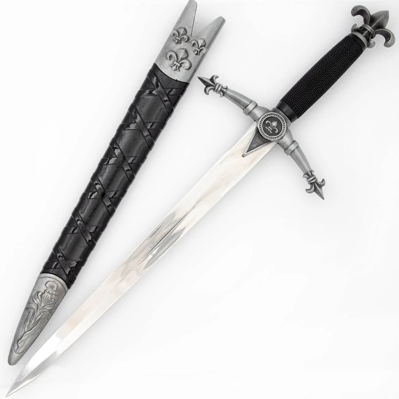 Fleur De Lis French Medieval Dagger
