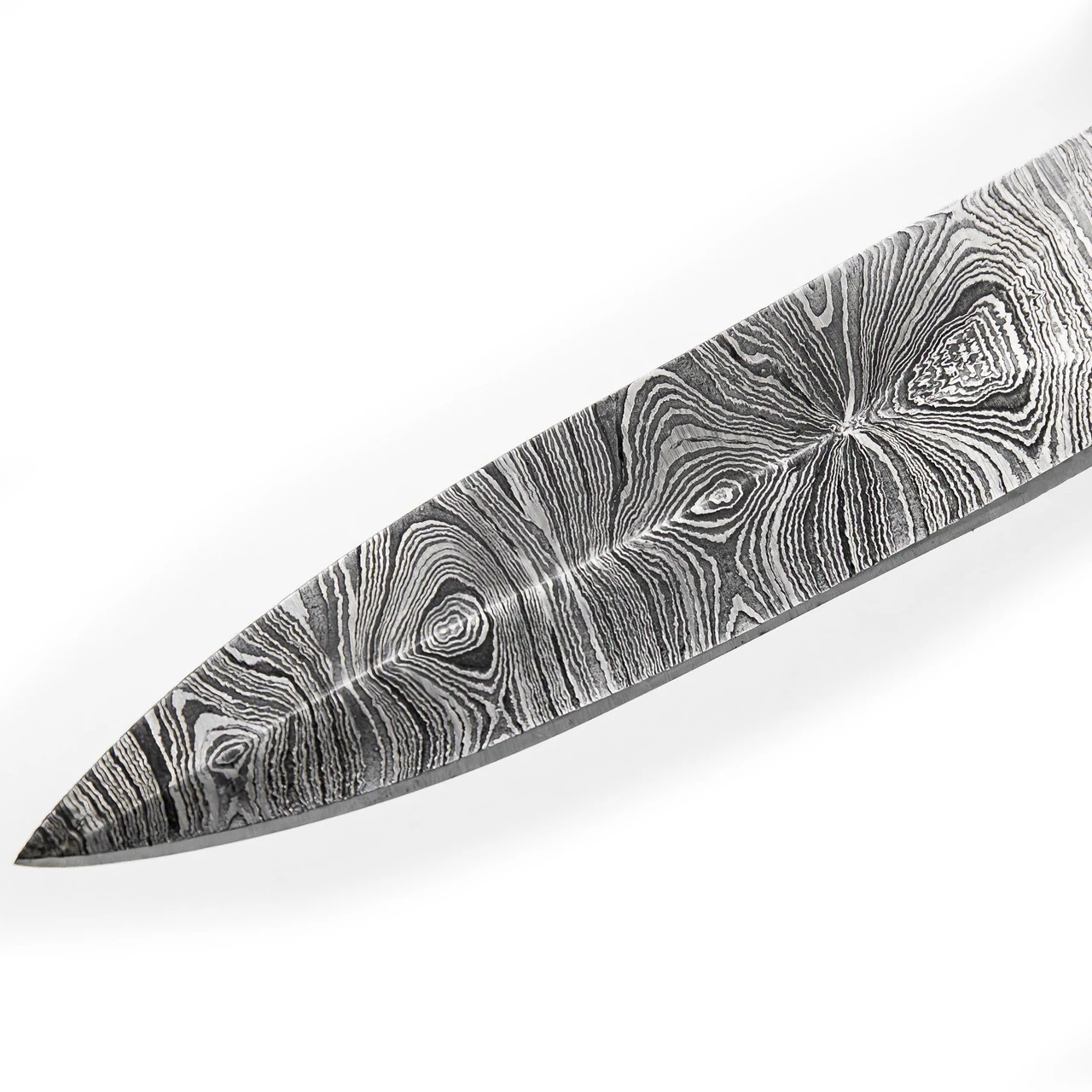 Hells Doorway Handmade Damascus Steel Automatic Lever Lock Knife - Image 8