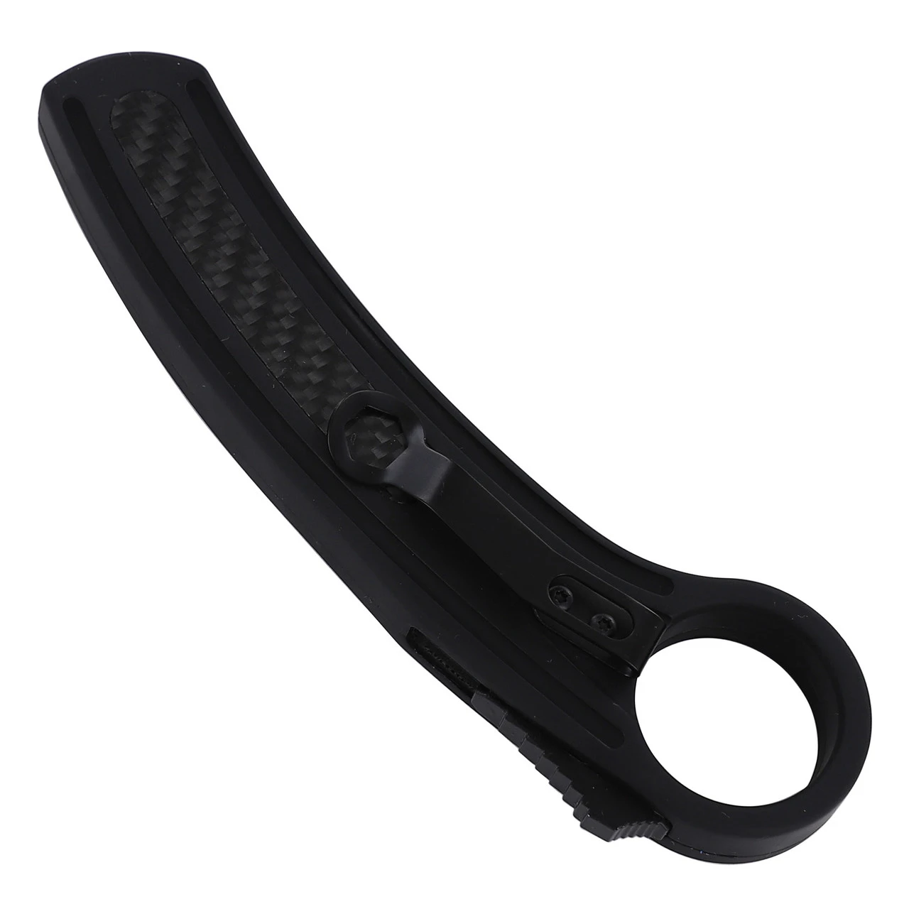 Devil’s Dance Karambit Style Damascus Steel Automatic Dual Action OTF Knife - Image 4