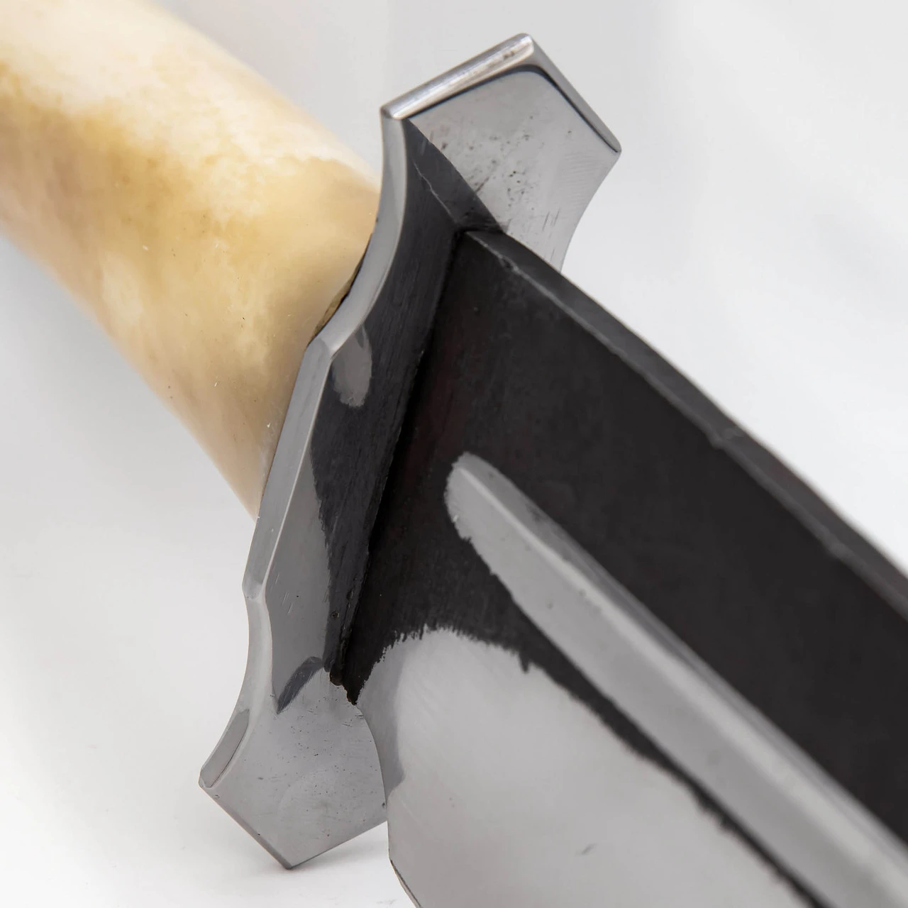 Great Outback Large Carbon Steel Collectible Bowie Hunting Knife W/ Sheath - Image 6