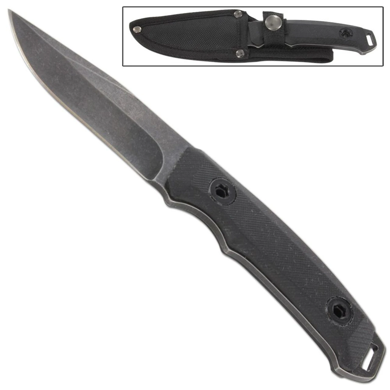 Death Dealer Fixed Blade Outdoor Knife - Image 2