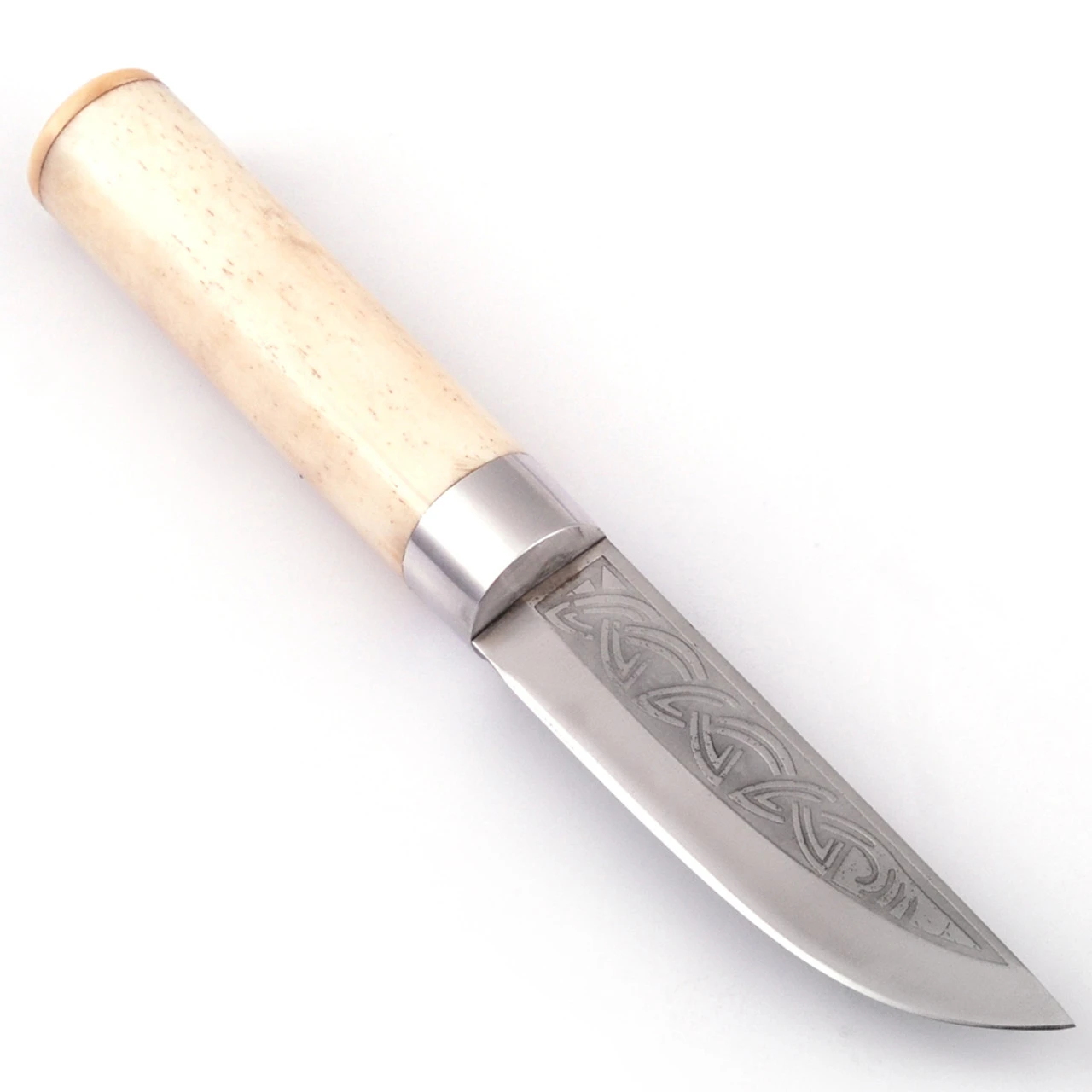 Scandinavian Style Bone Handle Viking Knife - Image 4