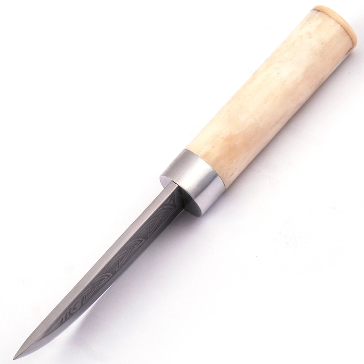 Scandinavian Style Bone Handle Viking Knife - Image 3