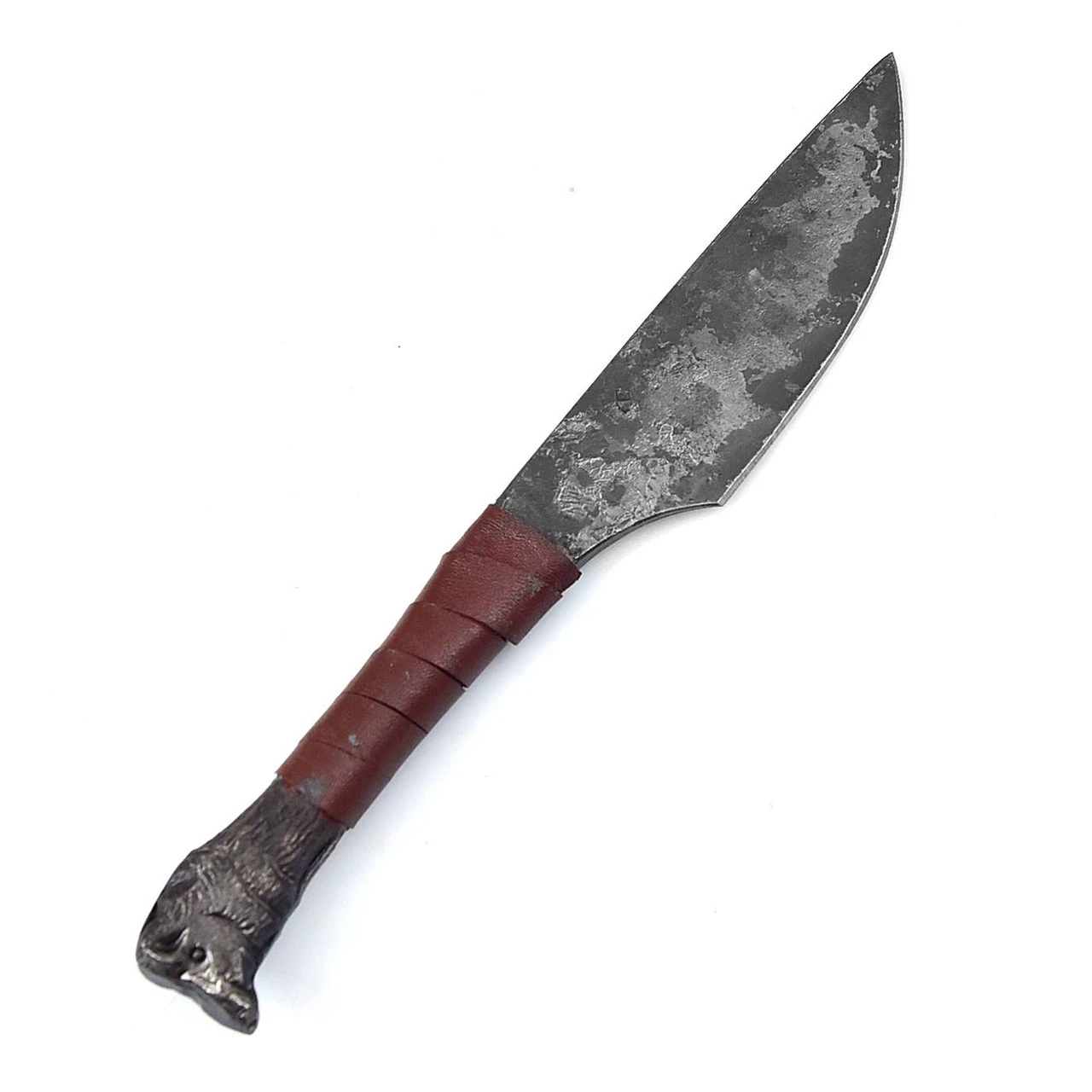 Boar Connection Hand Forged Full Tang Collectible Hunting Knife - Image 3