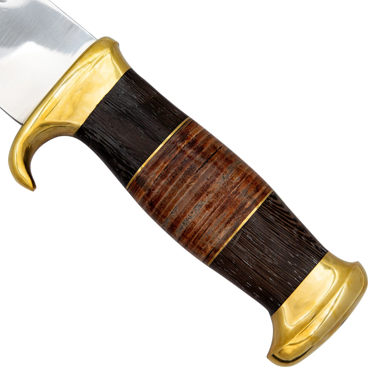 Sunup Trailing Clip Point Full Tang Large Medium Game Stainless Steel Hunting Knife - Image 3