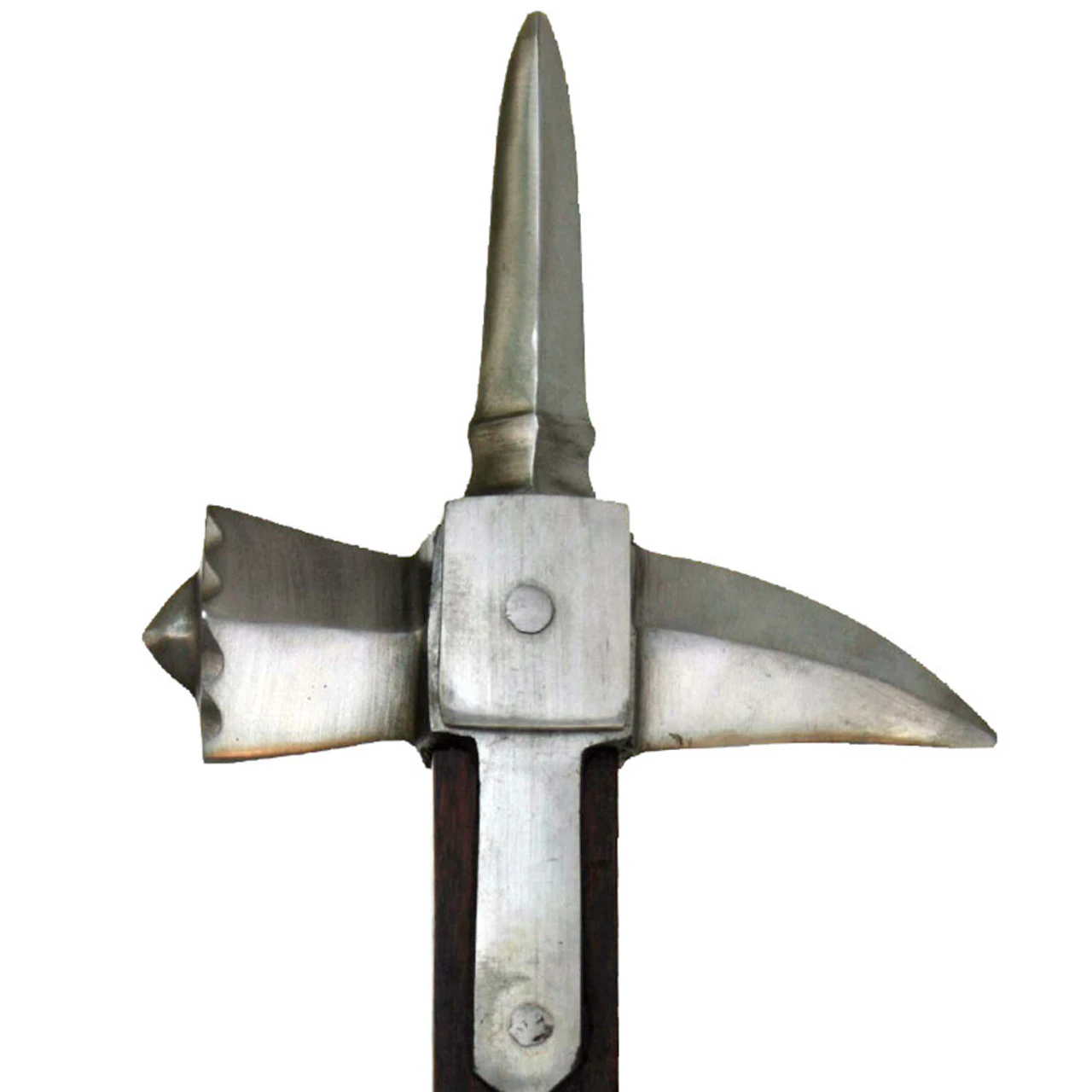 Medieval Functional Spiked Lucerne War Hammer - Image 2