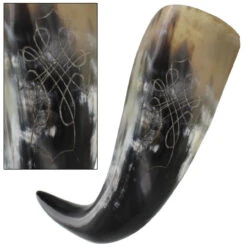 Celtic Knot Drinking Horn