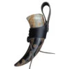 Sacred Tree Of Life Drinking Horn With Holster