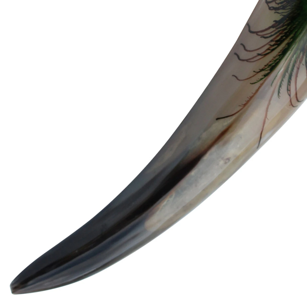 Medieval Peacock Feasting Horn - Image 2