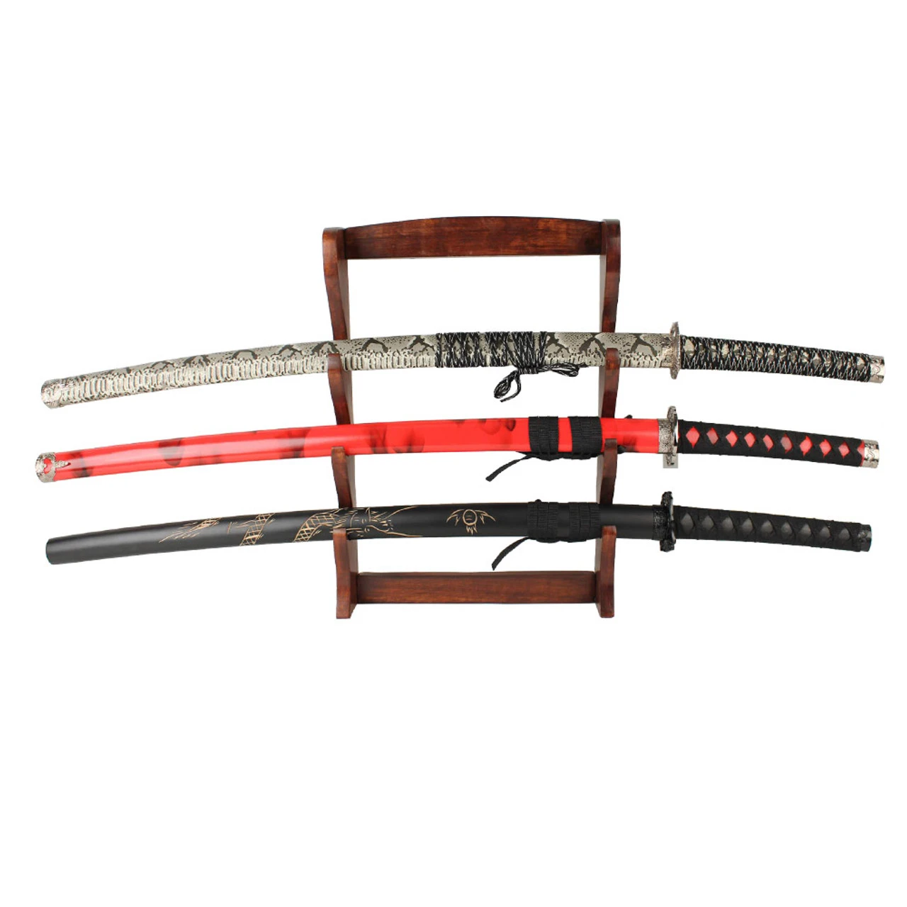 Walnut Wood Sword Stand - Image 3