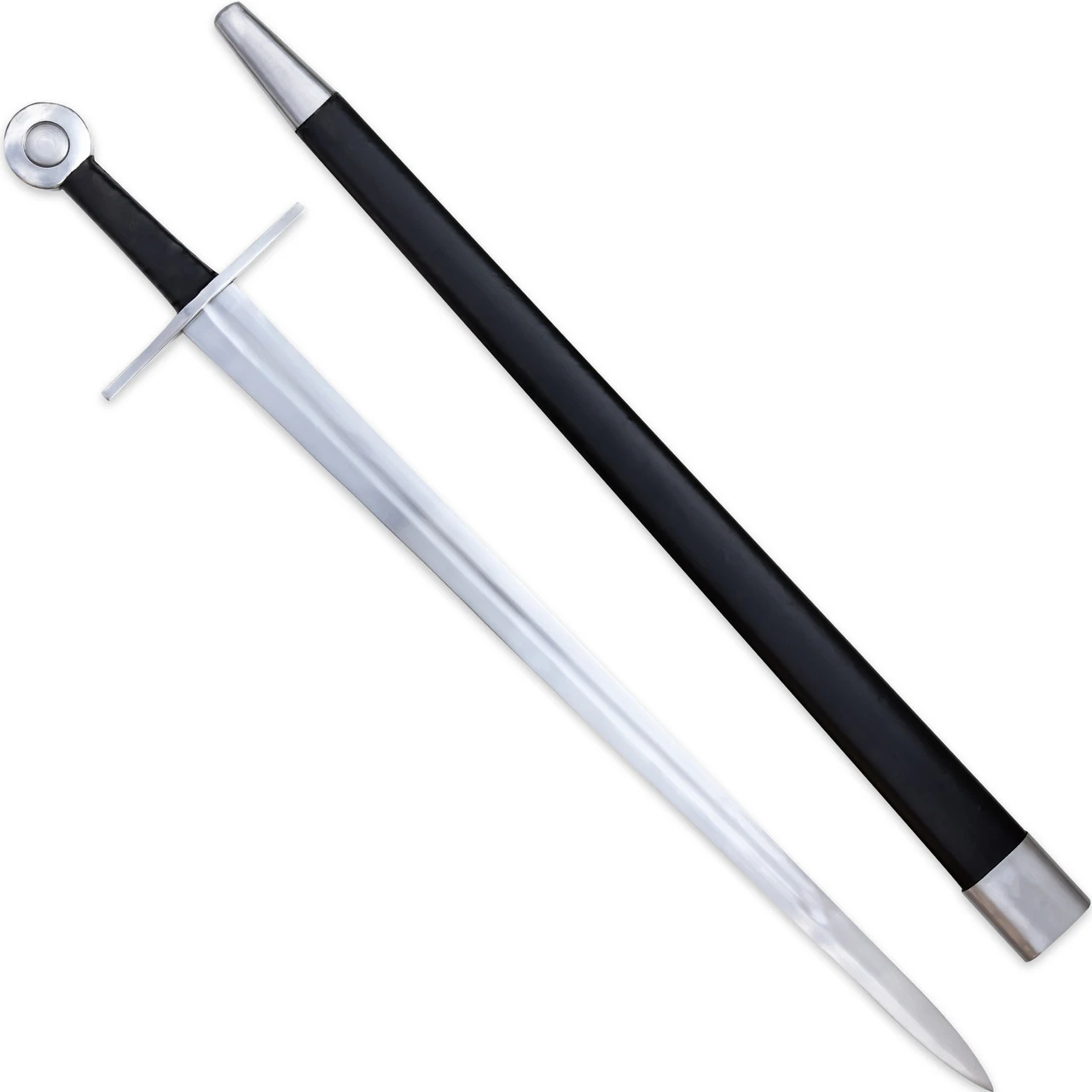 Age Of Chivalry EN45 Carbon Steel Medieval Knightly Battle Ready Sword - Image 4