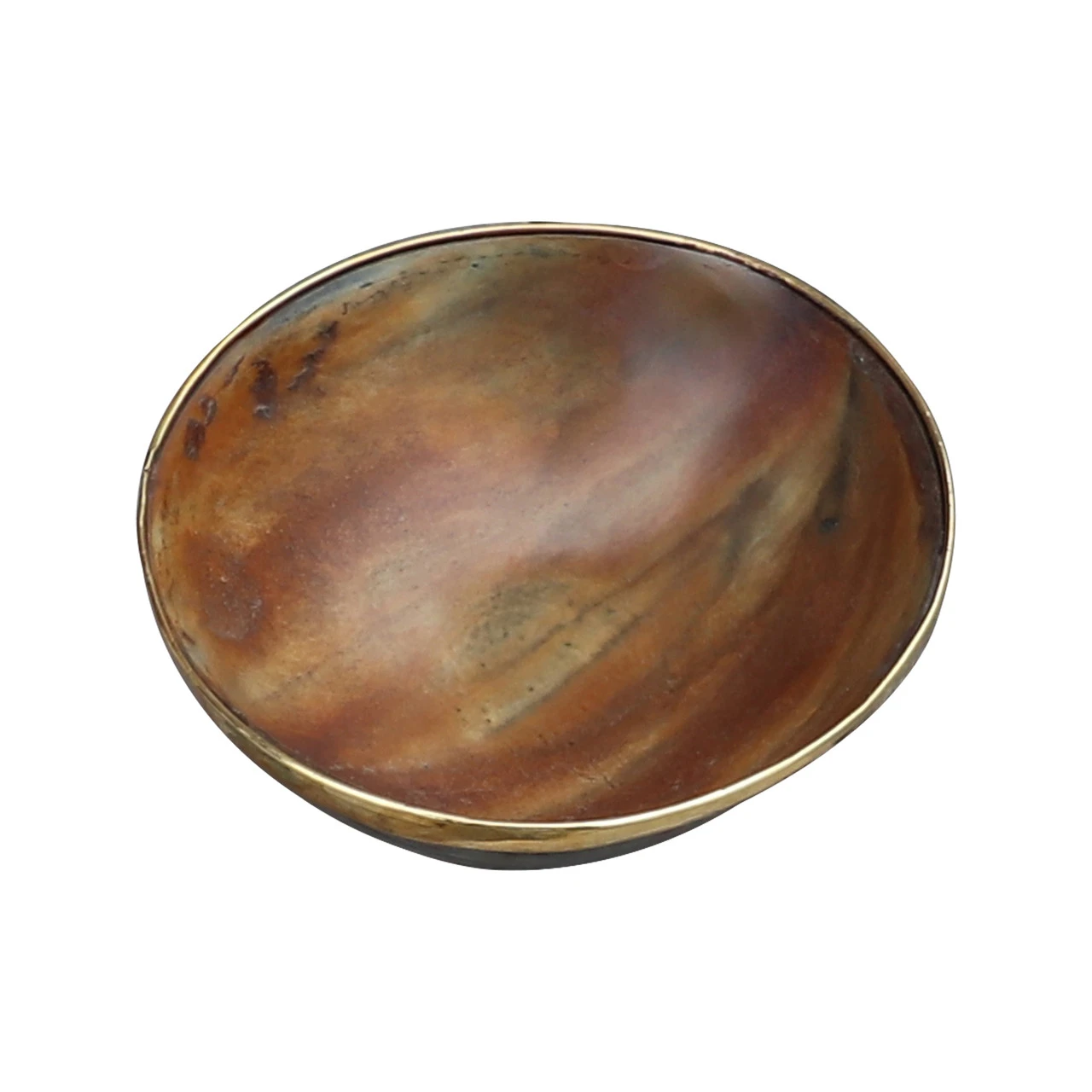 Einar Medieval Natural Horn Feasting Trinket Decorative Bowl - Image 4