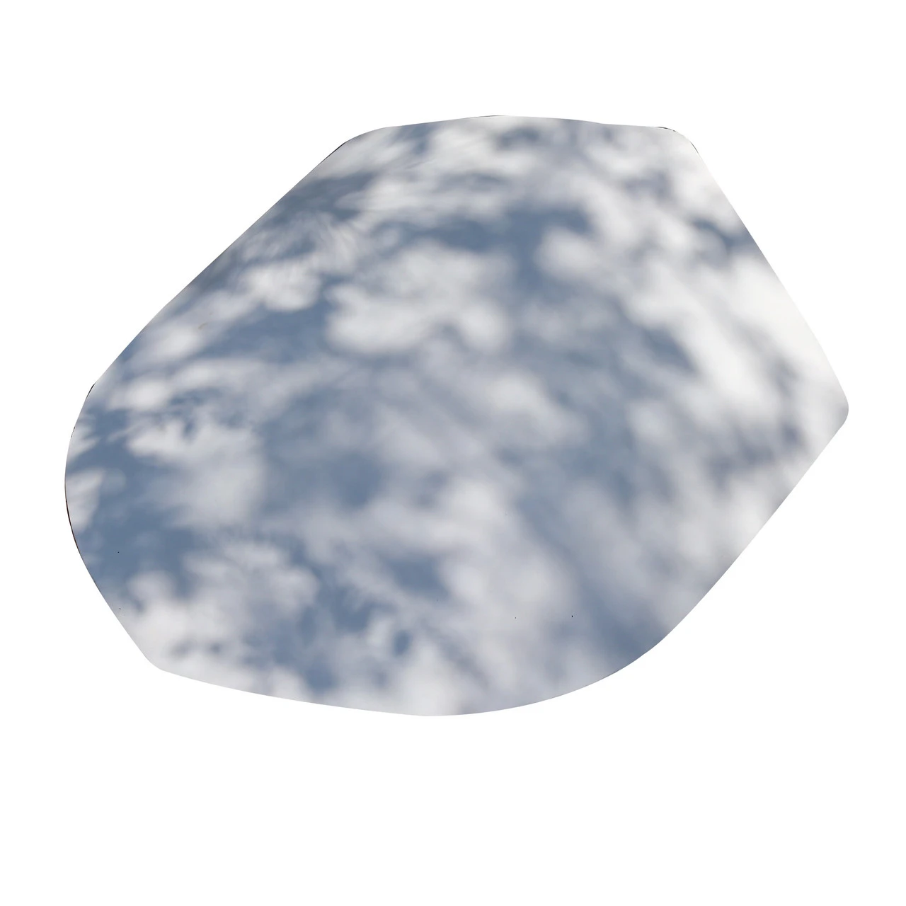 Functional 14th Century Four Point Steel Blank White Medieval Battle Shield - Image 2