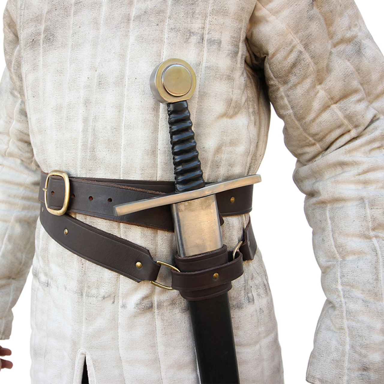 Knights Templar Double Belt Sword Frog Medium - Image 3