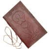 Medieval Handmade Triple Goddess Leather Bound Diary