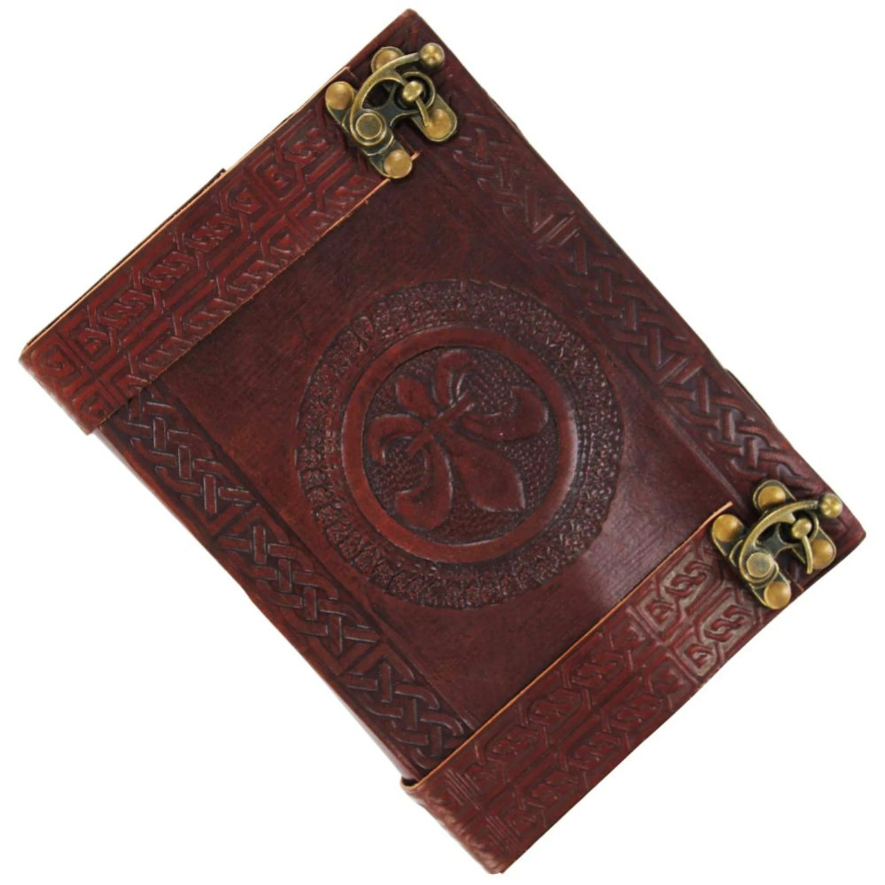 Fleur De Lis Handmade Leather Journal - Image 3