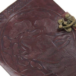 Howl At The Moon Leather Wolf Journal