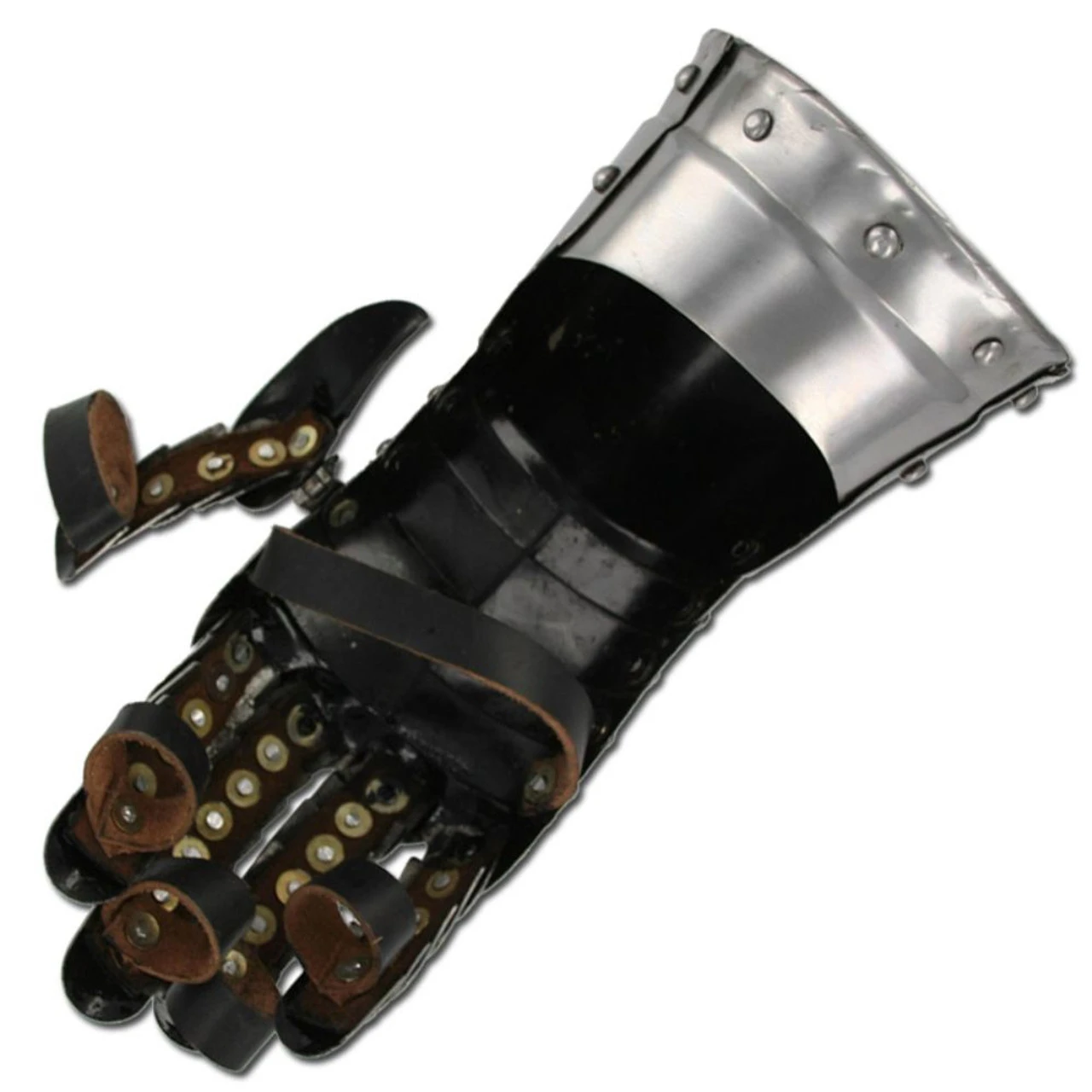 Medieval Knight Gauntlets Functional Armor Gloves - Image 2