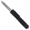 Black Mamba Serrated Spear Point Automatic Sliding Knife