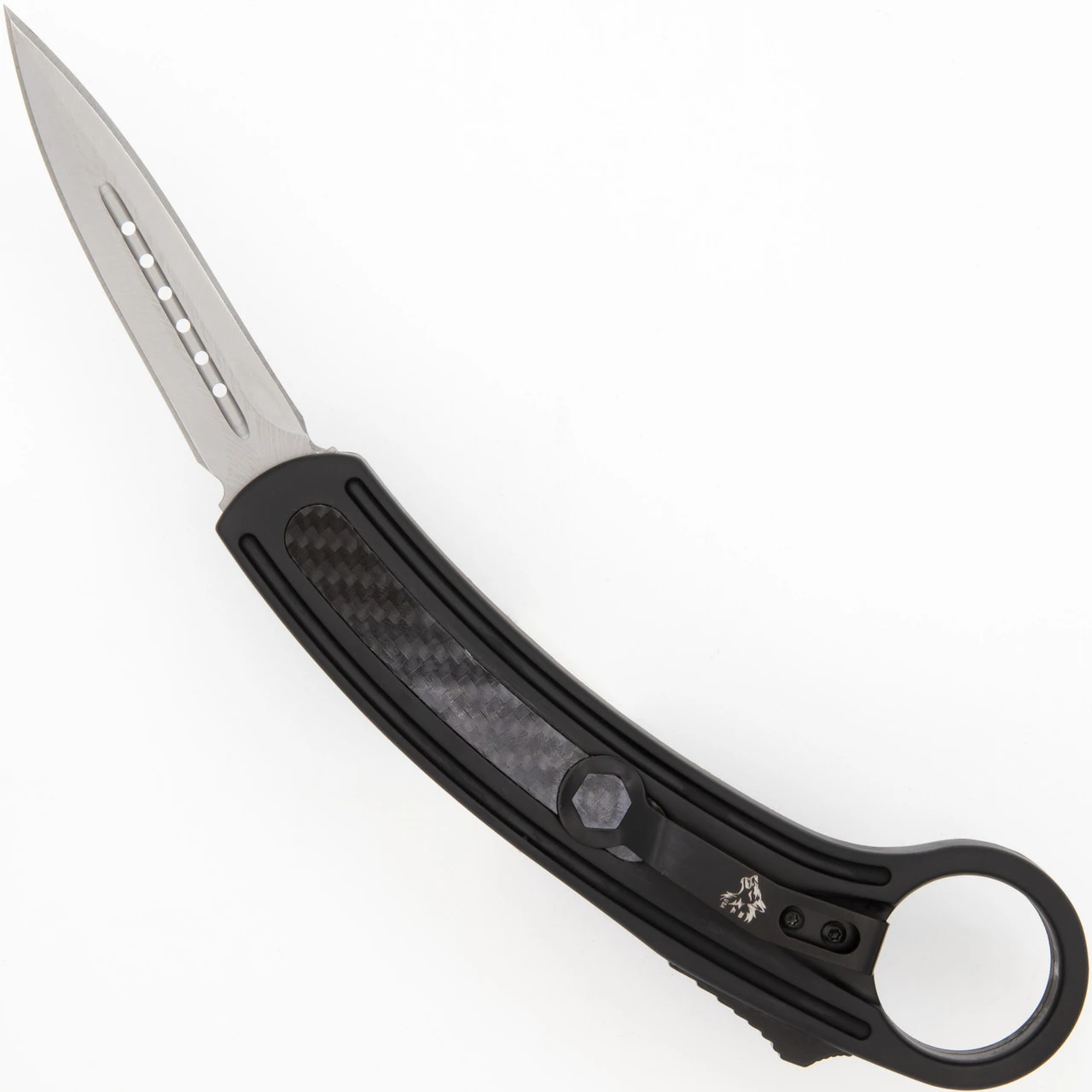 Snow-capped Karambit Style Automatic Dual Action Out The Front Knife - Image 2