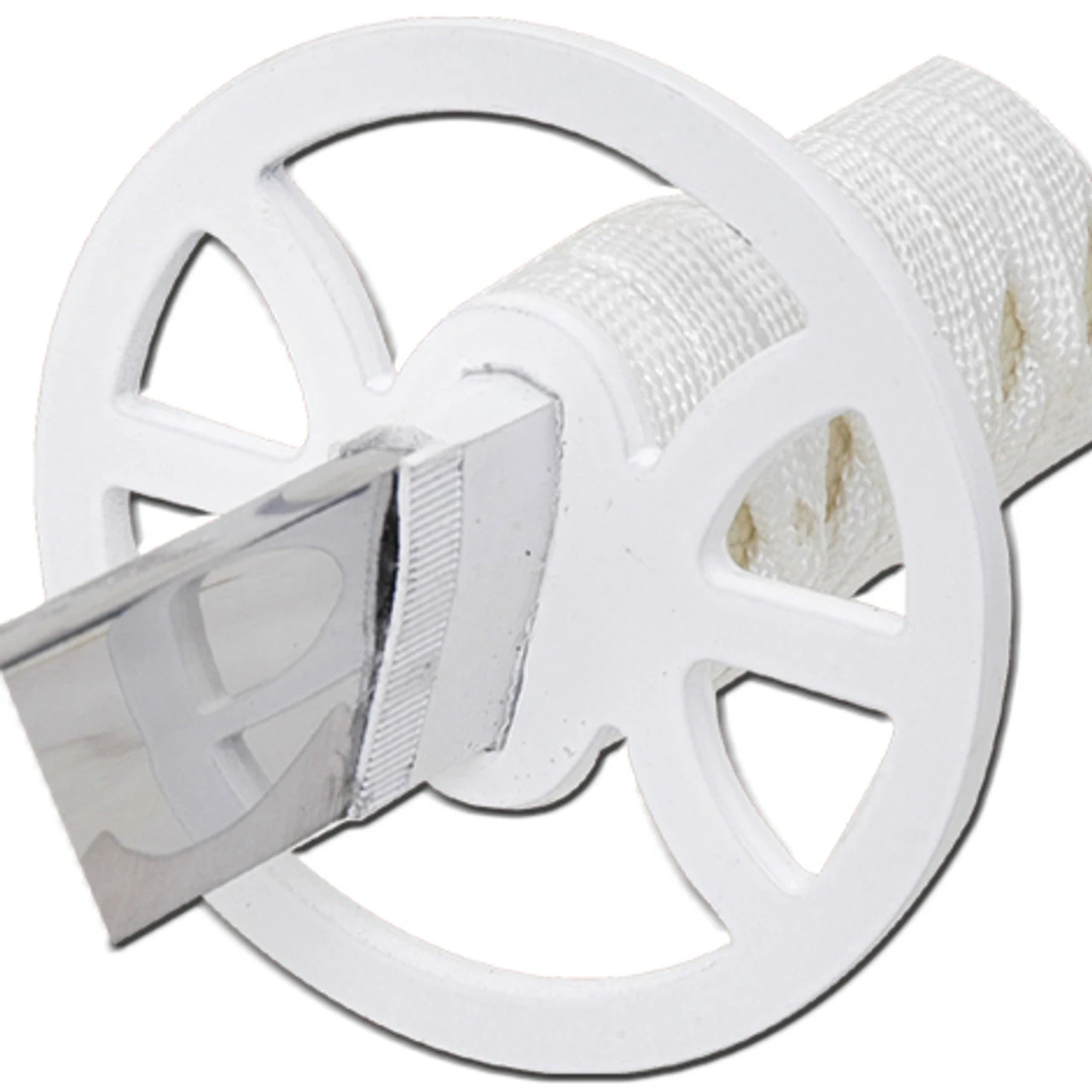 White Snow Anime Replica Carbon Steel Decorative Katana Sword - Image 2