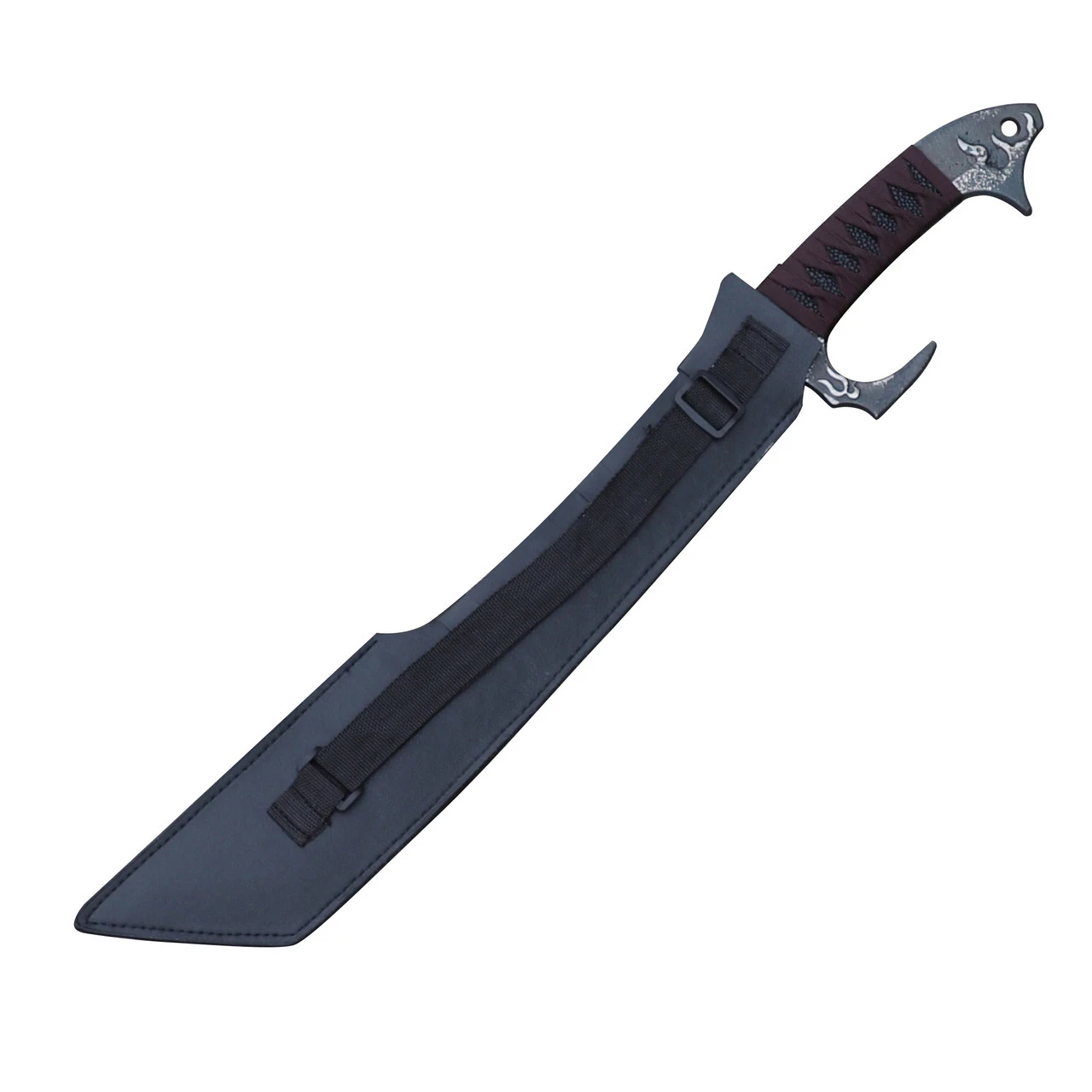 Bringer Of Hell Fire Large Full Tang Machete Cleaver Sword - Image 3