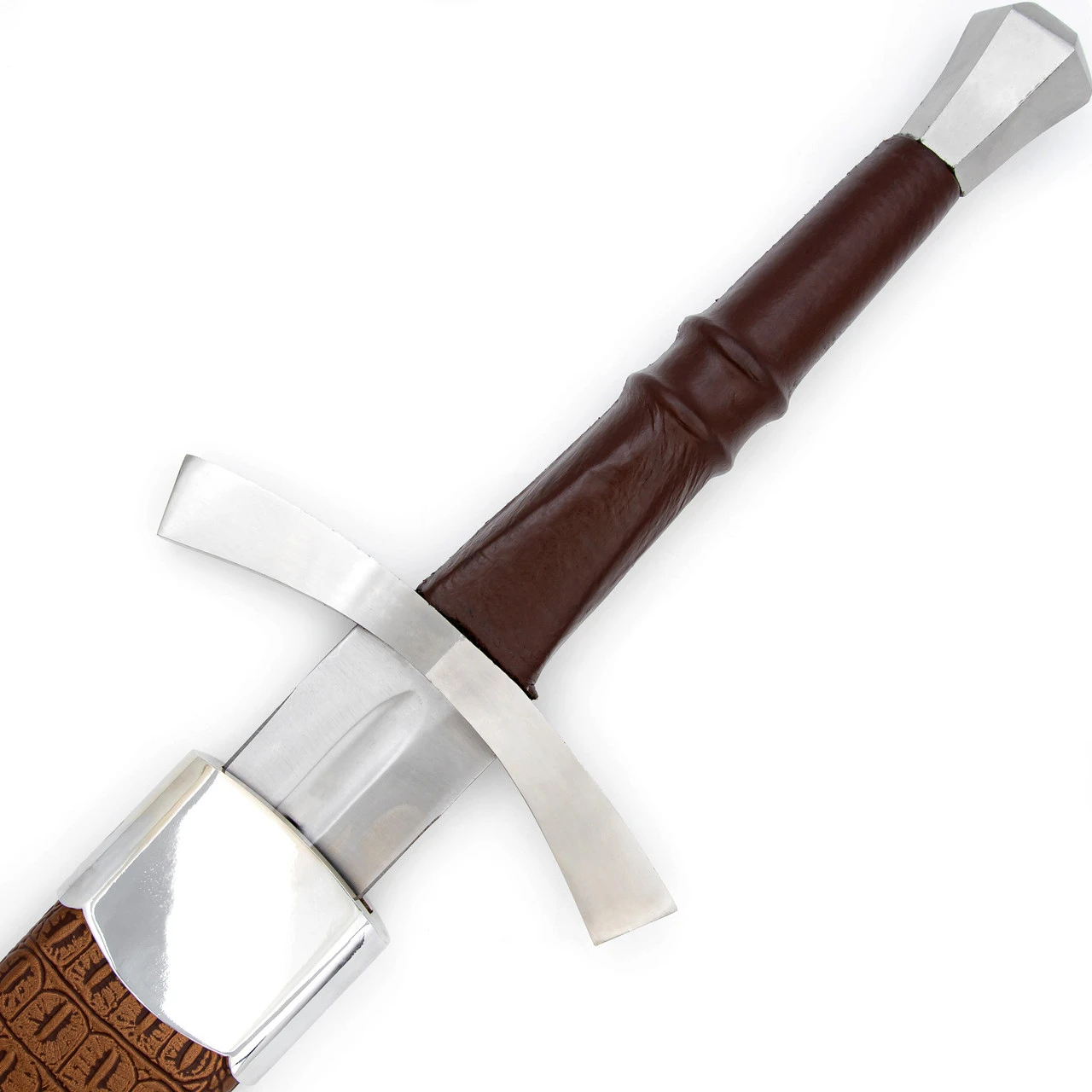 Ringing Metal 1095 High Carbon Steel Medieval Sword Replica - Image 3