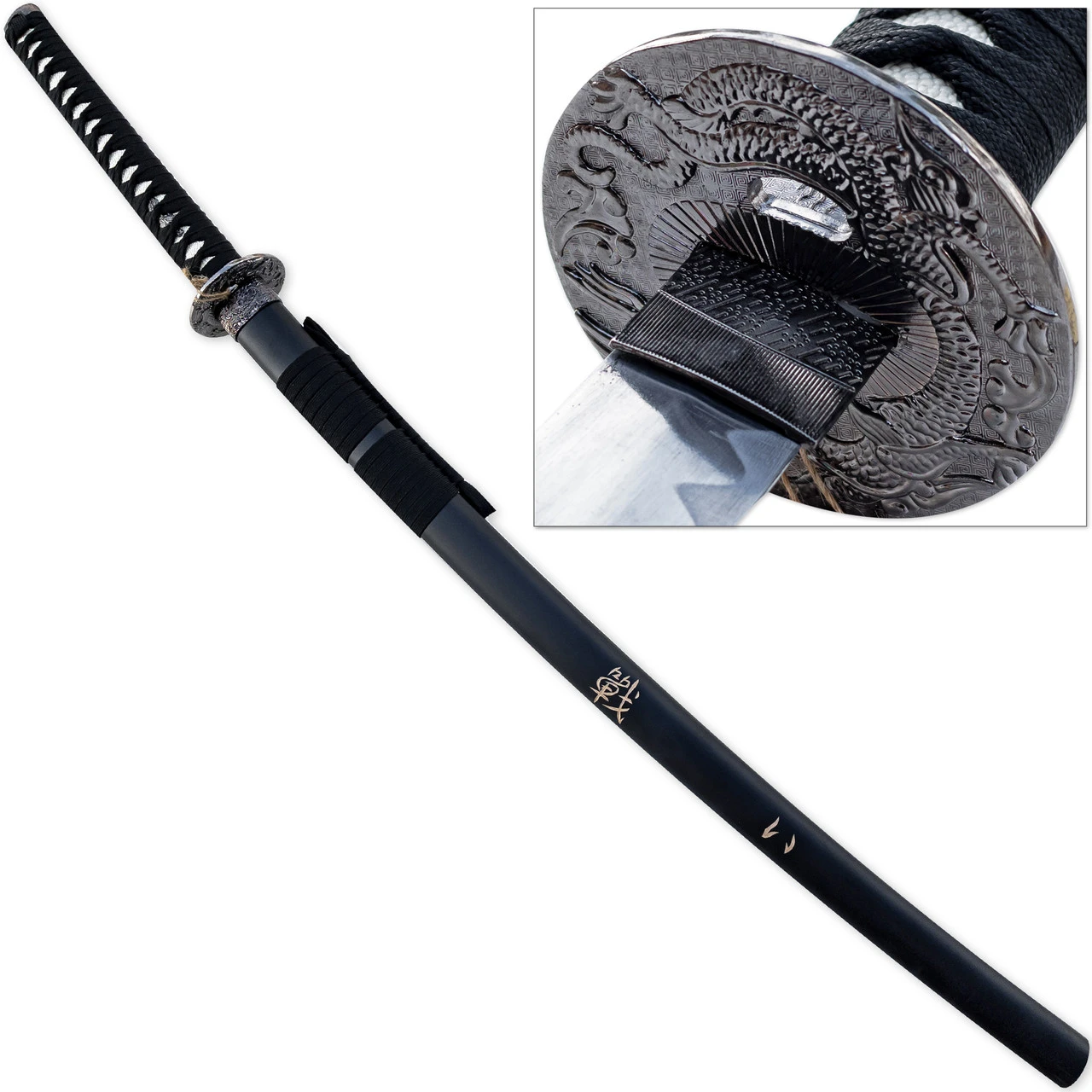 Last Samurai Movie Decorative Replica Stainless Steel Katana Sword - Image 3