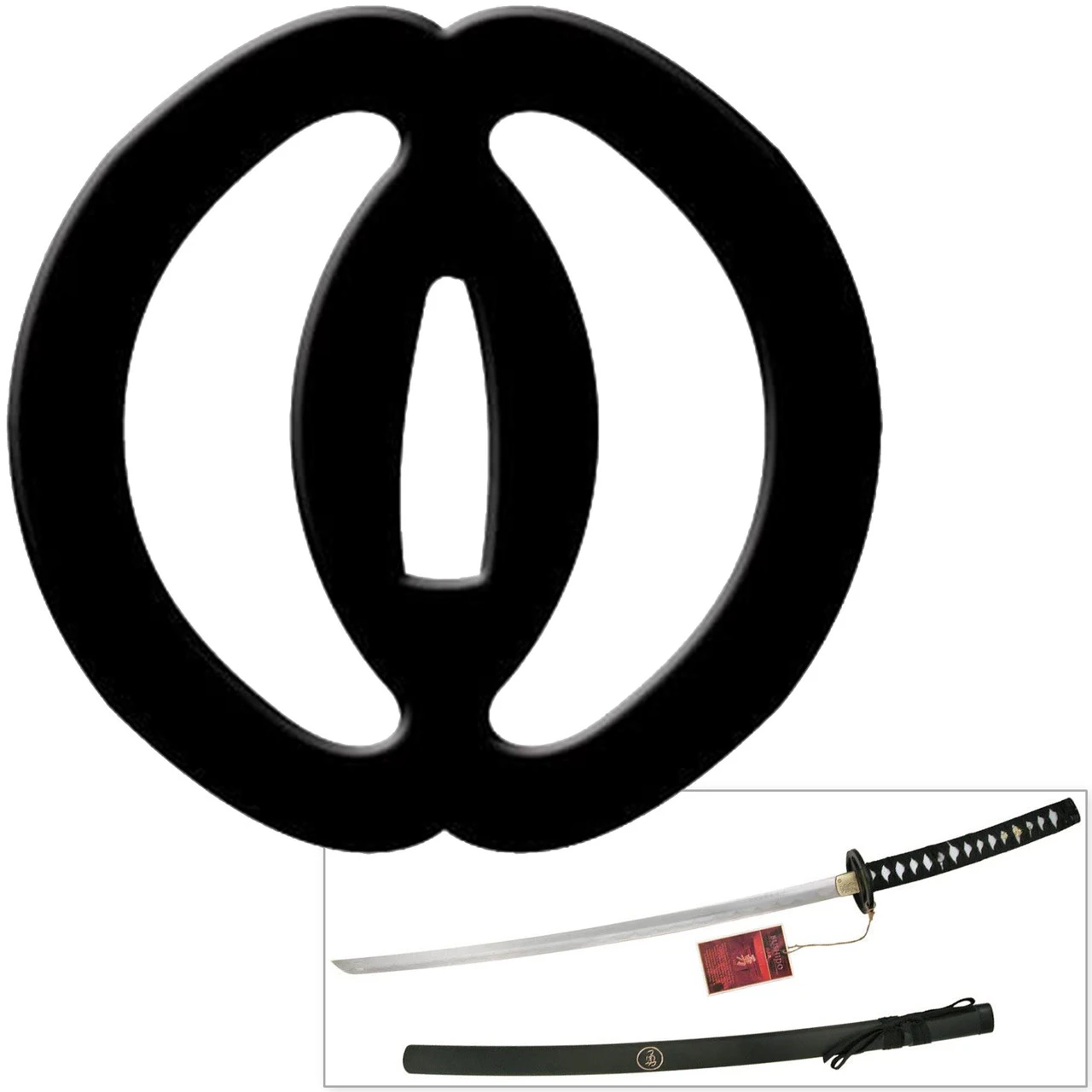 Heroic Courage Decorative Replica Samurai Sword W/ Scabbard - Image 2