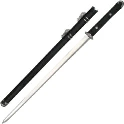 Death Seal Fully Functional Japanese Endo Sword W/ Rayskin Handle
