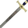 King Solomon Medieval Crusader Replica Longsword - Blue