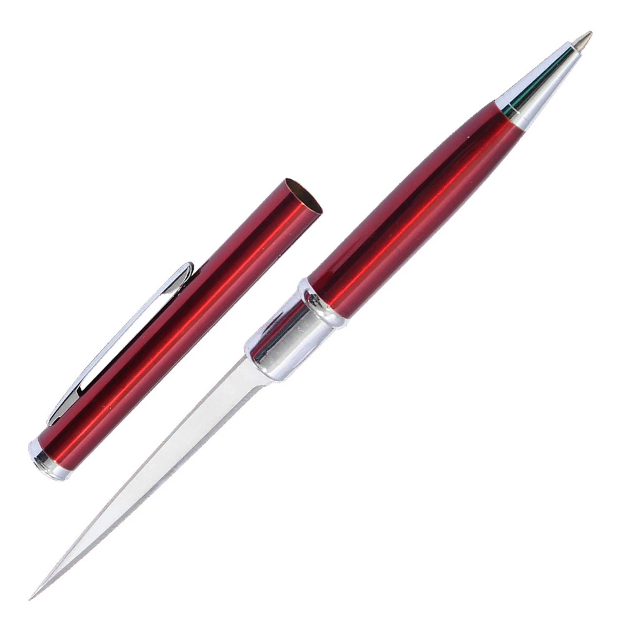 Elegant Executive Dozen Letter Opener Pen Knives Red