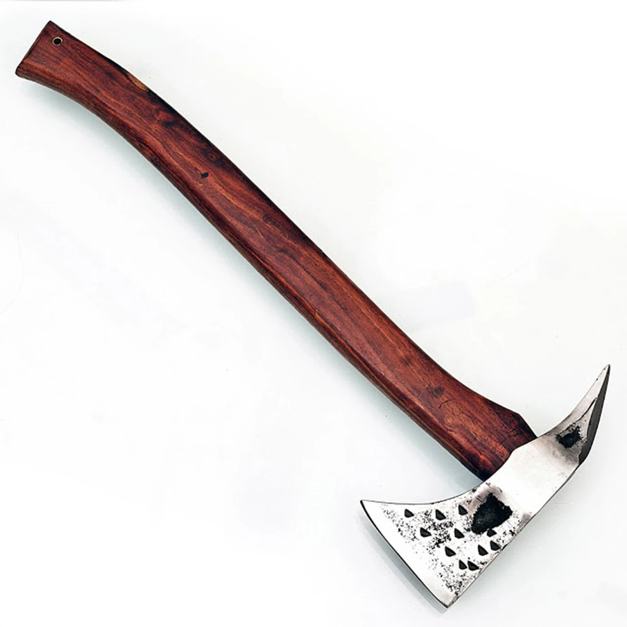Hand Forged Fire Warden Pickaxe Hatchet - Image 2