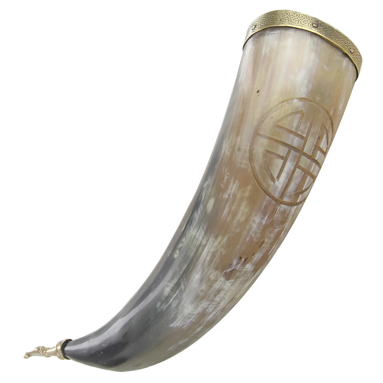 Drinking Horn Shield Knot Vessel - Image 4