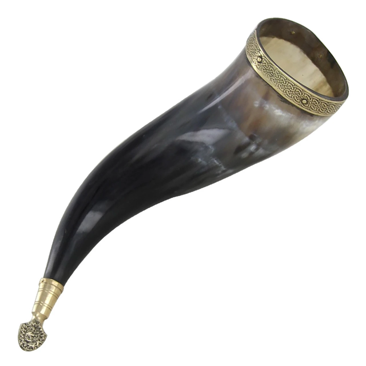 Horn Odins Wisdom Natural Drinking Vessel - Image 4