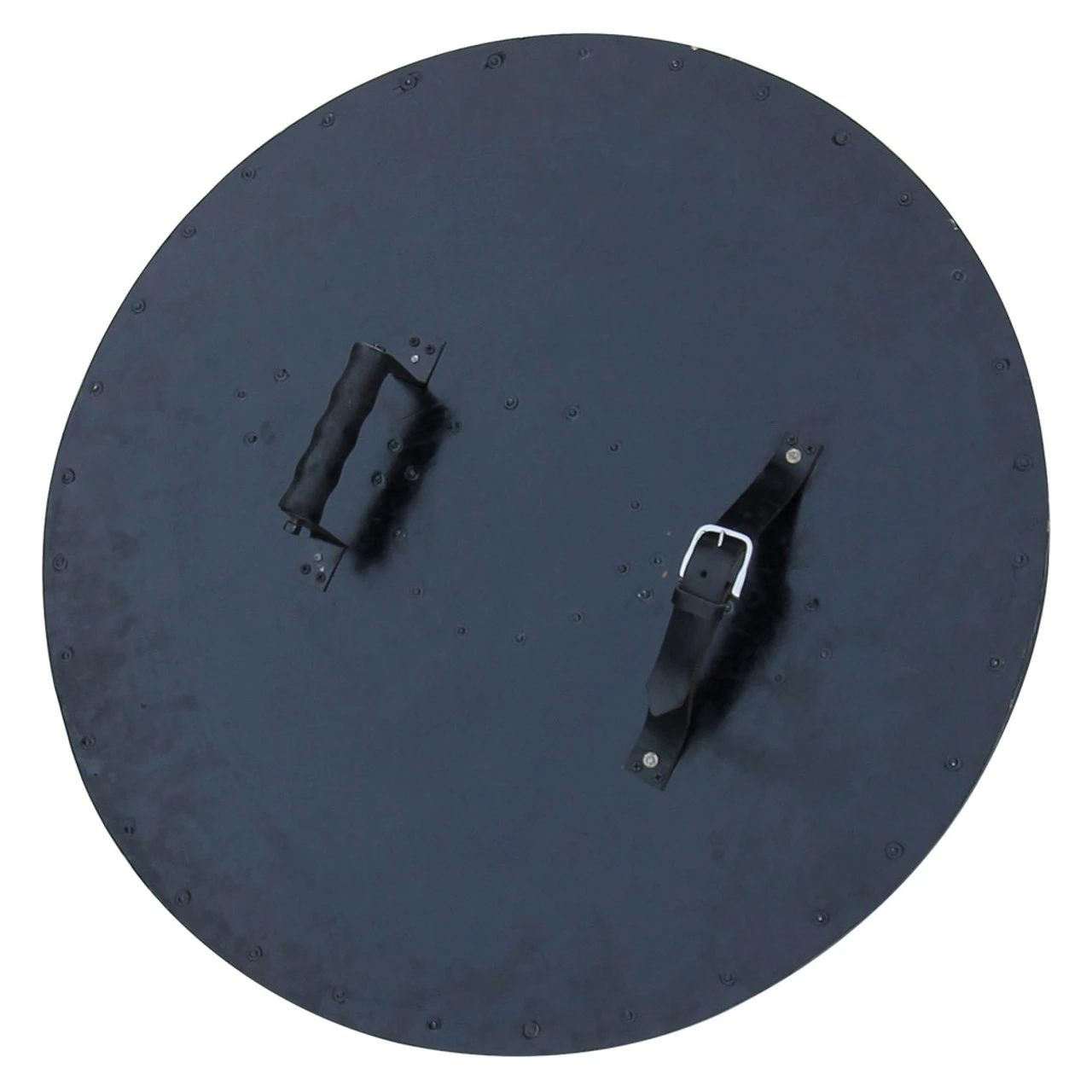 Handcrafted Viking LegacyWooden Battle Shield - Image 3