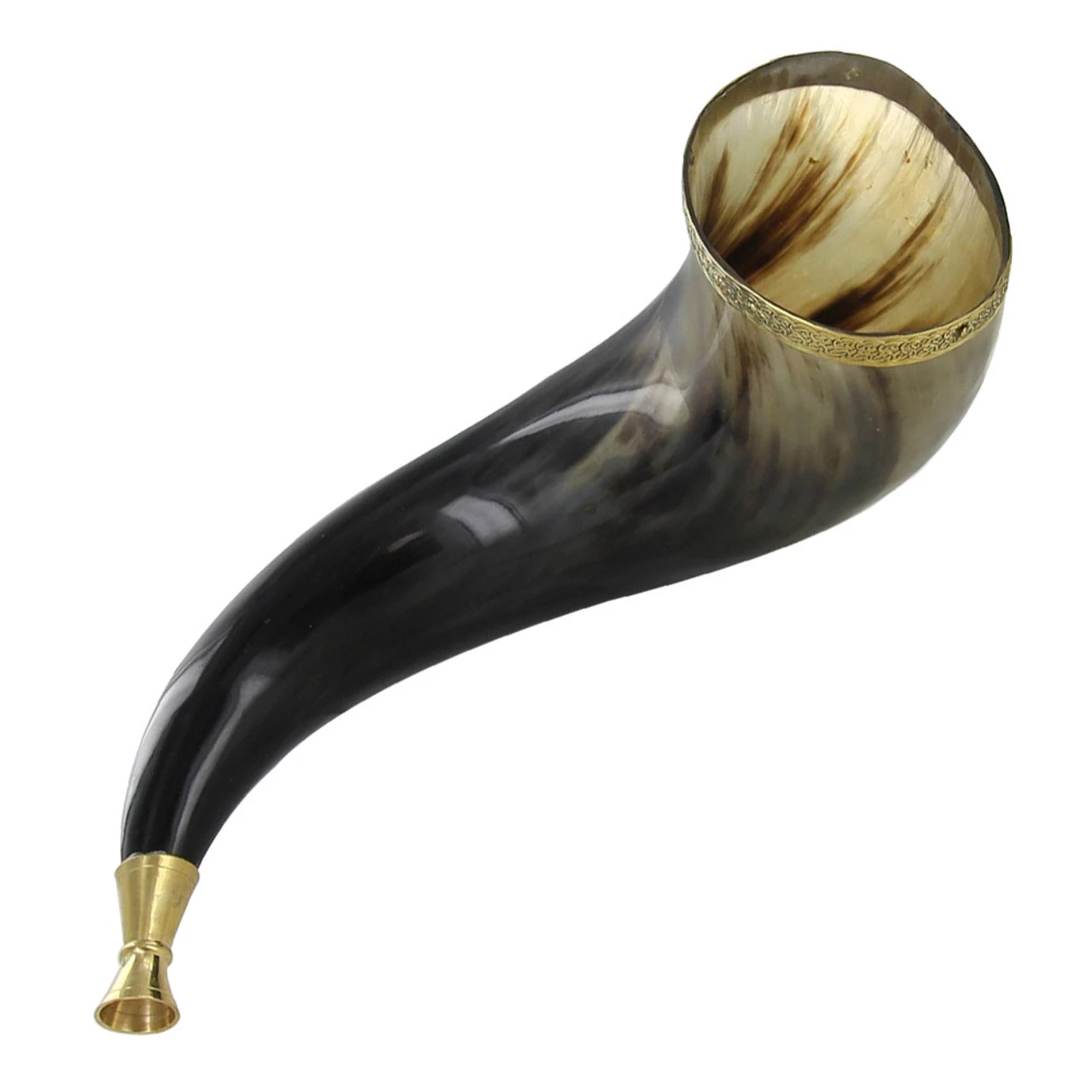 Norse Medieval Battle Trumpet Bugle Horn - Image 3